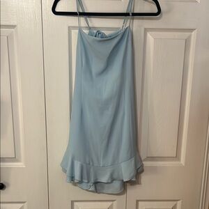 Light Blue Sleeveless Dress Lucy in the sky